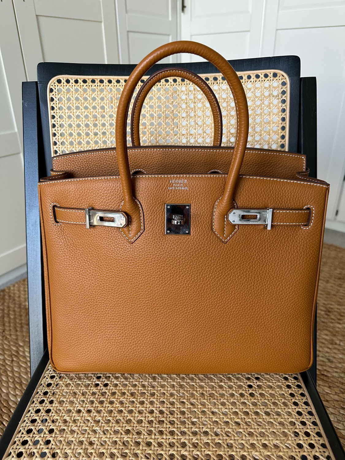 Sachini Dilanka showing a Hermes Birkin