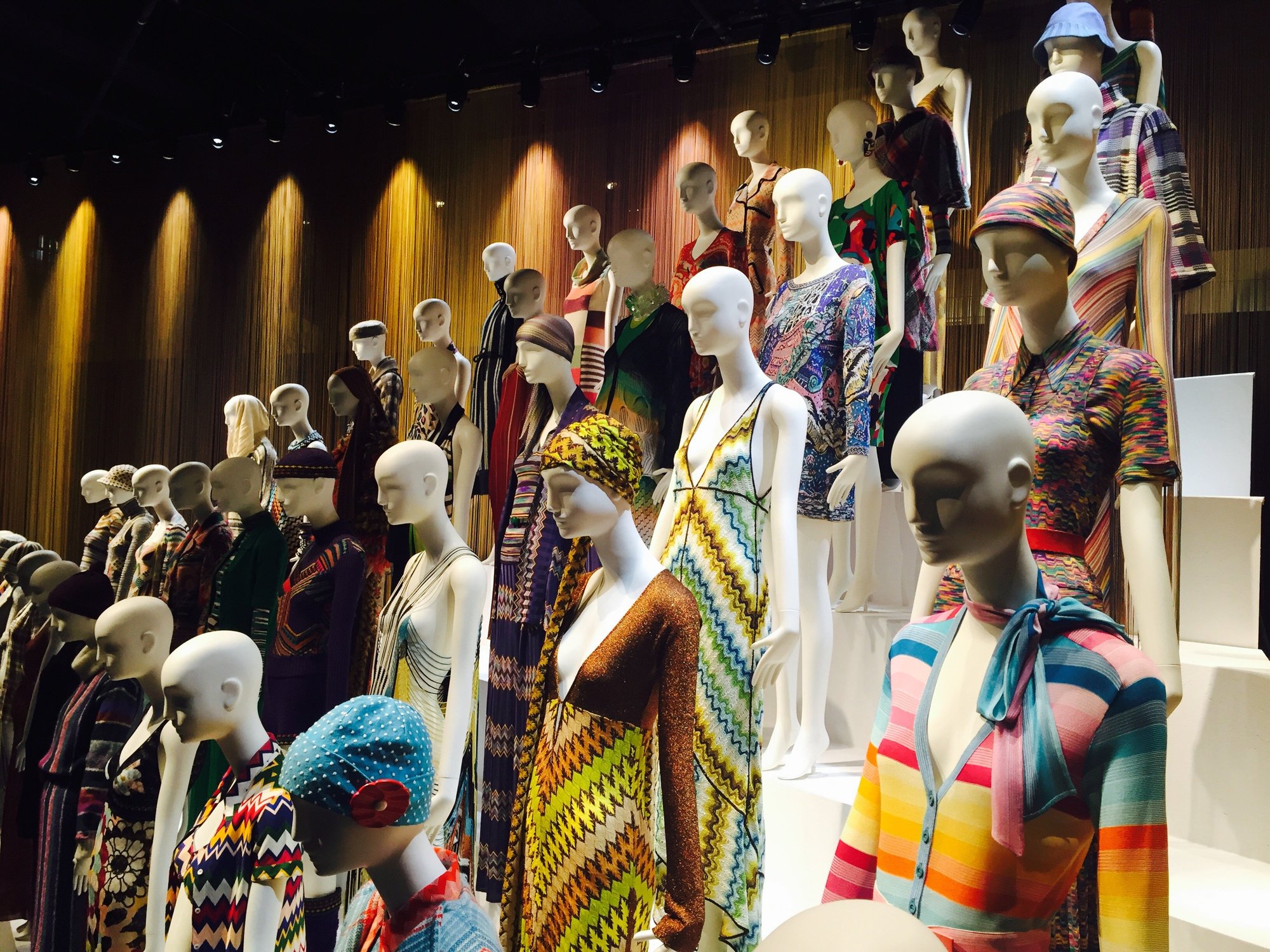 Mannequins wearing Missona