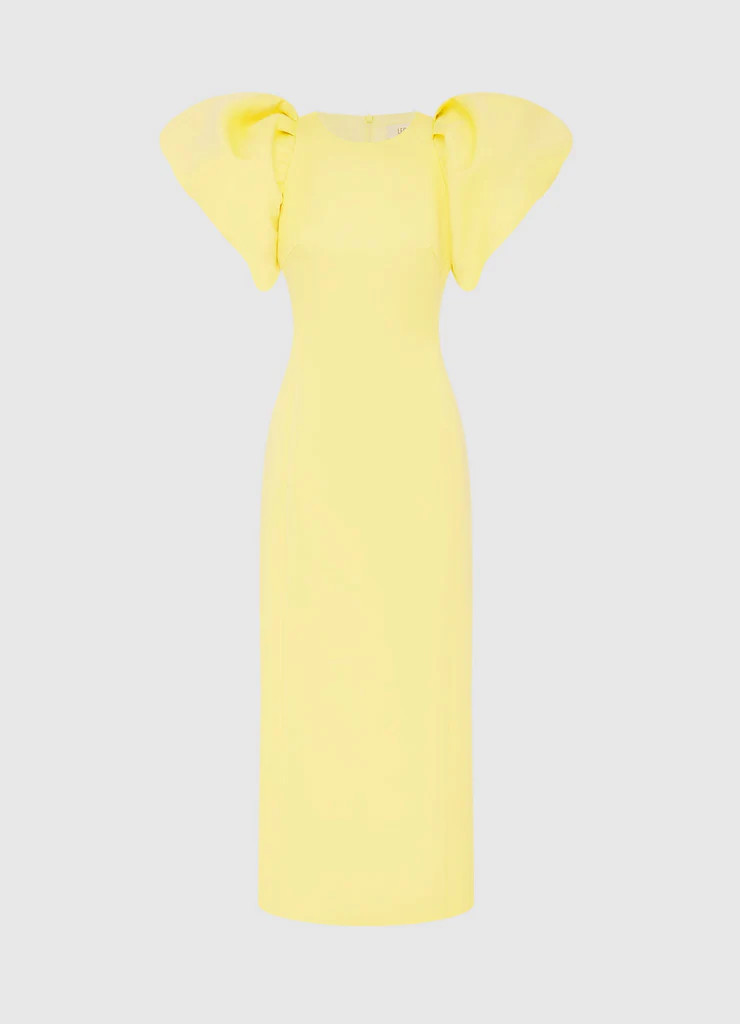 Lucinda Maxi Dress - Sorbet Yellow