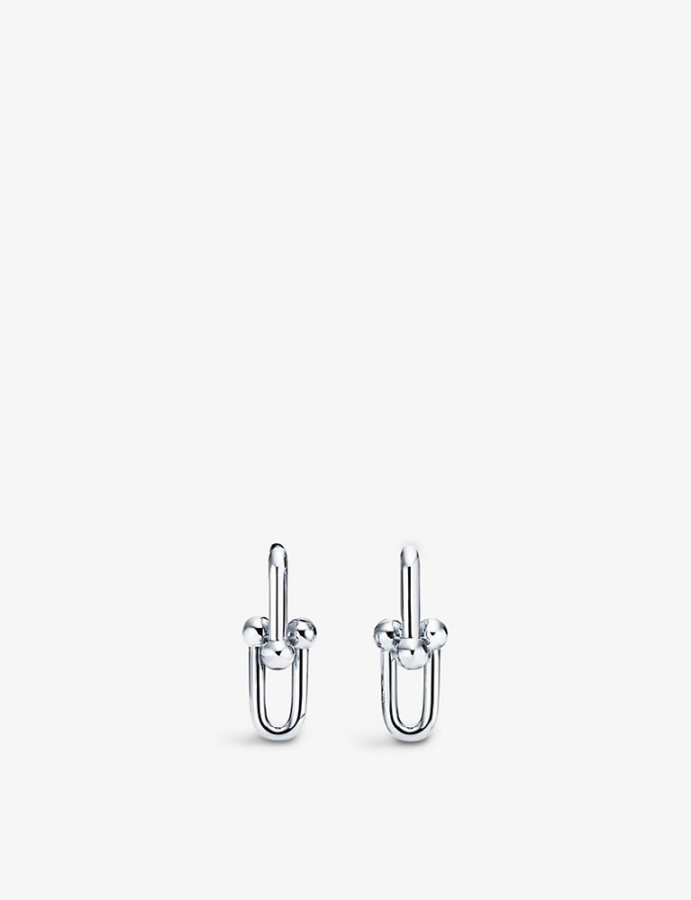 Tiffany HardWear link sterling-silver earrings