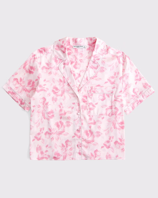 Women's Short-Sleeve Sleep Shirt | Women's Sleepwear & Loungewear | Abercrombie.com
