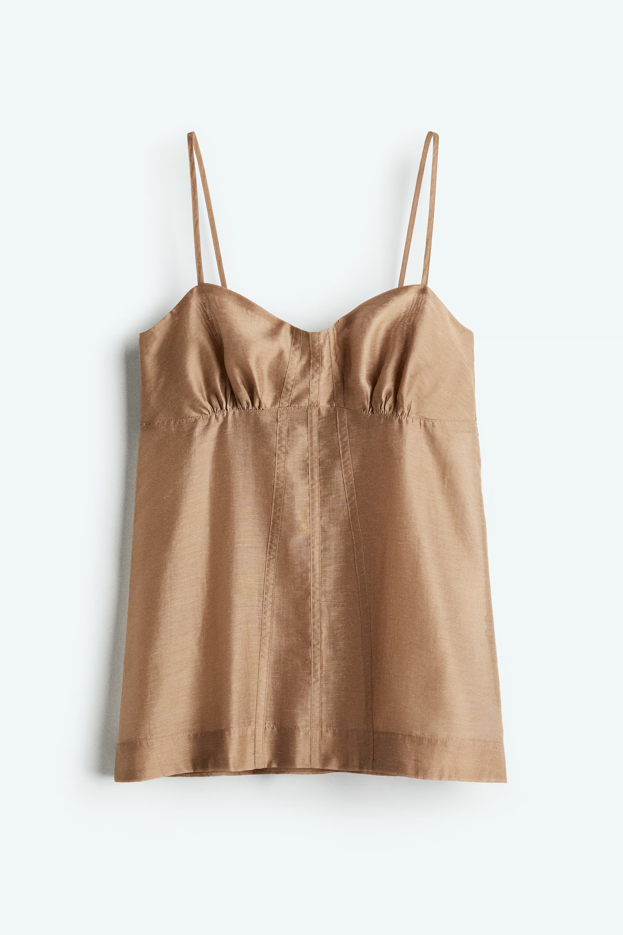 Sheer strappy top