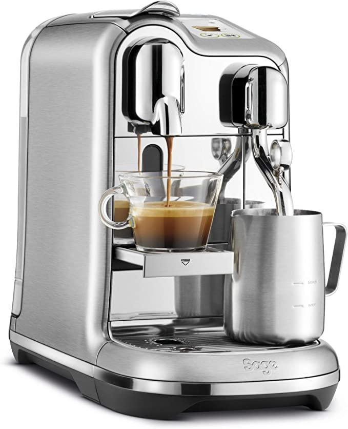 NESPRESSO SNE900 the Creatista Pro by Sage, 5.3 tons, brushed stainless steel