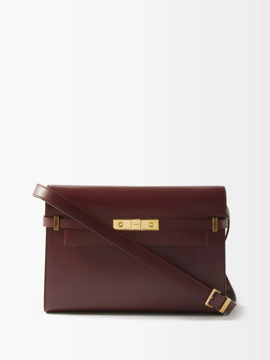 Manhattan leather shoulder bag | Saint Laurent