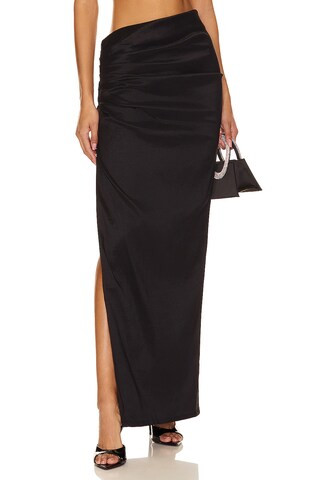 Lovers and Friends Ricky Maxi Skirt in Black from Revolve.com
