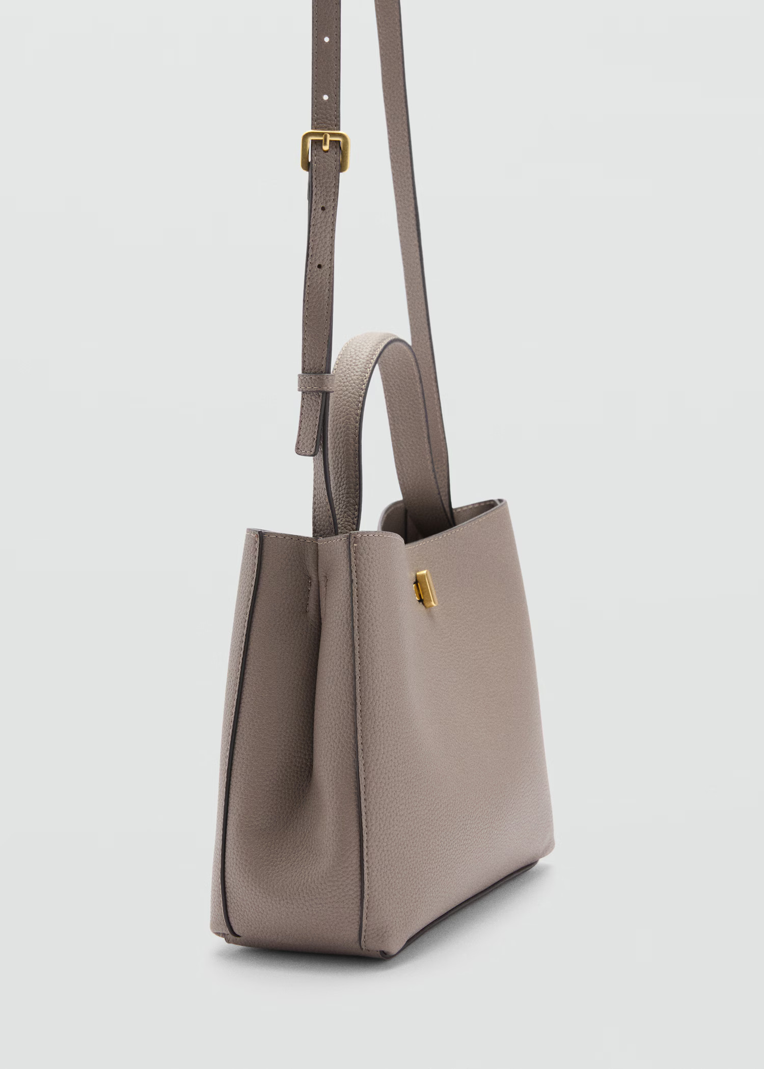 Crossbody bag with double handle - Women | MANGO United Kingdom